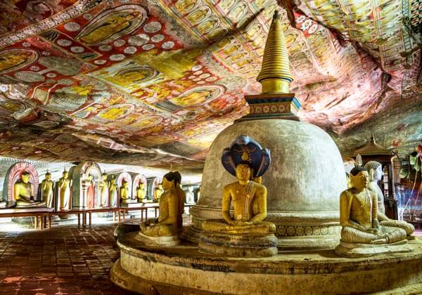 Dambulla Cave Temple Paitings