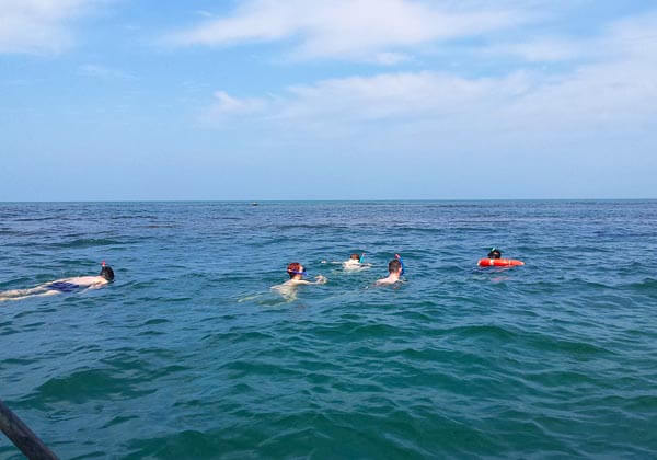 SNORKELING IN KALPITIYA in Sri Lanka